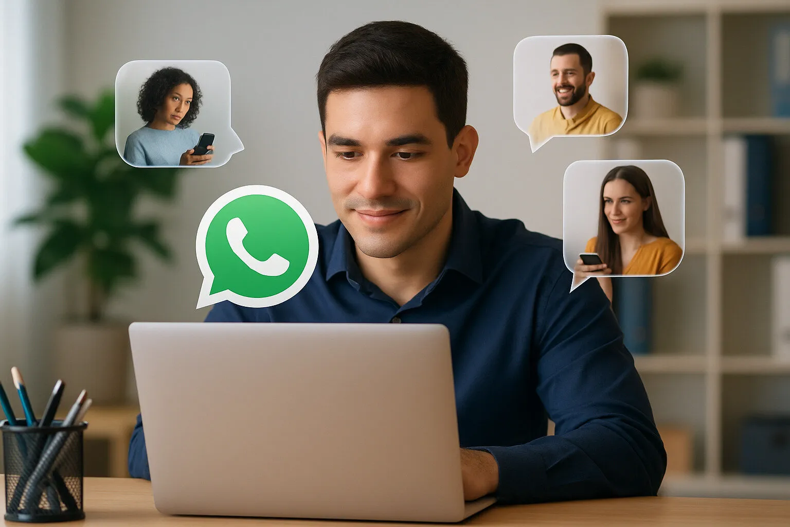 WhatsApp para equipos de ventas sin CRM: guía para LATAM